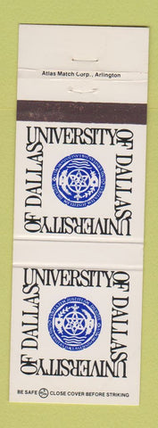 Matchbook Cover - University of Dallas TX