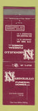 Matchbook Cover - Nardolillo Funeral Home Cranston Providence RI WORN