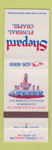 Matchbook Cover - Shepard Funeral Home St Louis MO