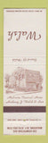 Matchbook Cover - Walsh Funeral Home Malverne NY