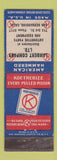 Matchbook Cover - American Hammered Piston Rings San Bernardino CA WORN