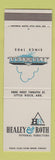 Matchbook Cover - Healey and Roth Funeral Home Little Rock AR SAMPLE
