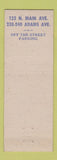 Matchbook Cover - John Cuff John Durkan Funeral Home