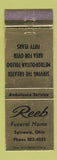 Matchbook Cover - Reeb Funeral Home Sylvania OH