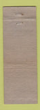 Matchbook Cover - Mope Plager Auto Body Freeport IL WEAR