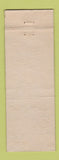 Matchbook Cover - Findlay Body Repair auto Findlay OH