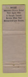 Matchbook Cover - Emmco Insurance Edward Shotliff Rockton IL