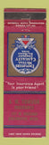 Matchbook Cover - Employers Mutual Insurance SW Tomson Coldwater MI