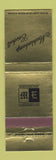 Matchbook Cover - Muehlenkamp Erschell Funeral Home Fort Thomas KY Newport