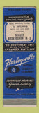 Matchbook Cover - Hurleysville Insurance CW Hunsberger Green Lane PA WEAR