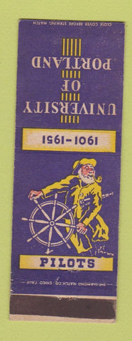 Matchbook Cover - University of Portland OR 1951 Pilots