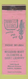 Matchbook Cover - Missouri Mart Cleaners Laundry Largo FL