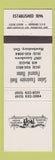 Matchbook Cover - Noel Funeral Home Hawkesbury ON