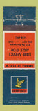 Matchbook Cover - Golden Eagle oil gas Ste Foy QC WORN