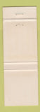 Matchbook Cover - Field Service oil gas Westport NY