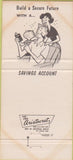 Matchbook Cover - Baraboo Federal Savings WI Portage 30 Strike