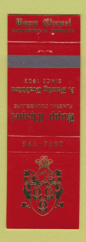 Matchbook Cover - Bopp Chapel Funeral Home Kirkwood MO