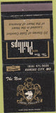 Matchbook Cover - Hotel Phillips Kansas City MO 30 Strike