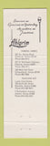 Matchbook Cover - Ahlgrim Funeral Home Elmhust Palatine Schaumburg IL WEAR