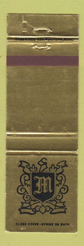 Matchbook Cover - Joseph A MacDonald Funeral Home Watertown MA