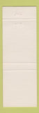 Matchbook Cover - Dove & Sharp Funeral Home North Vernon IN