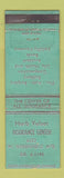 Matchbook Cover - Herb Velser Insurance WORN