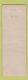 Matchbook Cover - SW Wolfe Sons Funeral Home East Pittsburgh PA WEAR