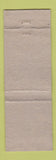 Matchbook Cover - Schepers Insurance Agency Crystal Lake IL WORN