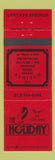 Matchbook Cover - Holiday Strip Club Santa Fe Springs CA