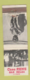 Matchbook Cover - Casa Rene Bar Belga Spain WEAR