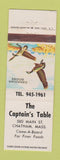 Matchbook Cover - Captain's Table Restaurant Chatham MA