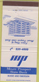 Matchbook Cover - Mount Prospect State Bank Busse Emerson 30 Strike