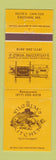 Matchbook Cover - Pilgrim's Kitchen Restaurant Eastham MA