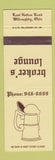 Matchbook Cover - Broker's Lounge Willoughby OH