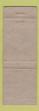 Matchbook Cover - Francis Lentz Insurance La Porte IN WORN