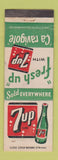 Matchbook Cover - 7Up Soda QC Canada Ca Ravigote