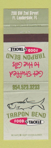 Matchbook Cover - Tarpon Bend Food Tackle Fort Lauderdale FL