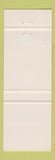 Matchbook Cover - Progress Paving Sudbury ON YELLOW