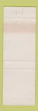 Matchbook Cover - White Elephant Restaurant Lakewood NJ WEAR