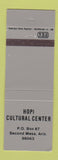 Matchbook Cover - Hopi Cultural Center Second Mesa AZ