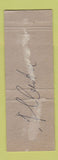 Matchbook Cover - Vegreville Bakery AB WORN