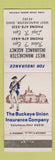 Matchbook Cover - West Manchester Insurance Agency OH