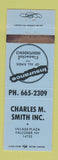 Matchbook Cover - Charles Smith Insurance Falconer NY WEAR