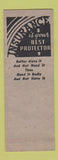 Matchbook Cover - JW Hudson Insurance Monrovia CA