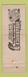 Matchbook Cover - Boeing Insurance Agency Richland Center WI