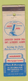 Matchbook Cover - Chas Dorsey Insurance West Palm Beach FL WEAR
