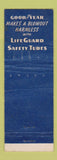 Matchbook Cover - Goodyear Tires AL Douglas Port Crewe ON WORN