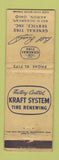 Matchbook Cover - General Tire Service Akron OH WORN