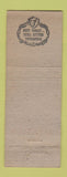 Matchbook Cover - Firestone Tires Russell Leather Hamilton ON WEAR