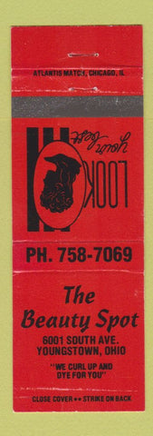 Matchbook Cover - The Beauty Shop Youngstown OH